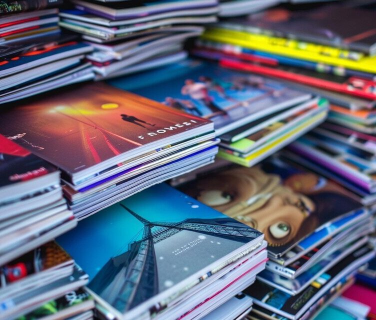 collection of Ai magazines and books